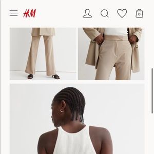H&M Tan Pants.
